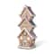 Glitzhome® 18.5" Lighted Resin Christmas Gingerbread House Table Decor